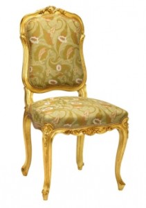 One fine Louis xv chair model is the Royaumont Doree